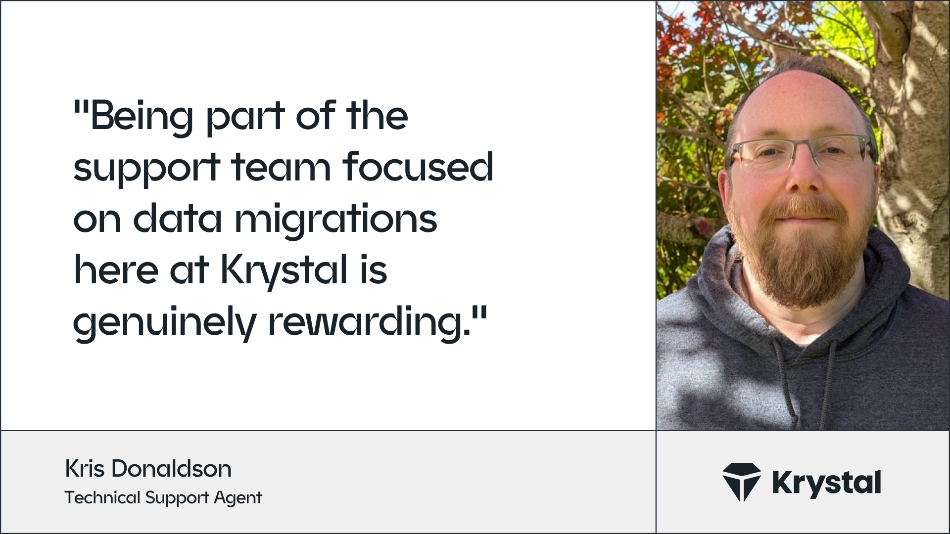 Krystal staff member quote