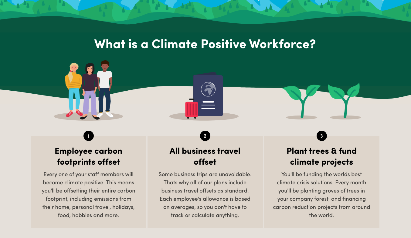 Climate Positive Workforce Ecologi